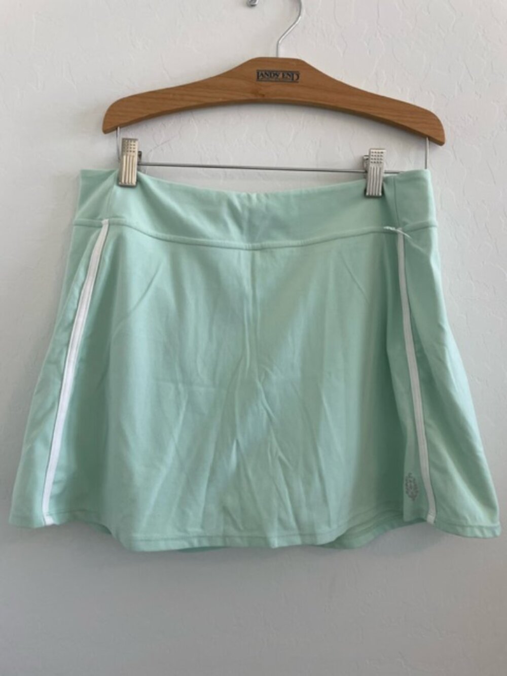 Free People Movement Active Skort Large light teal Flowy Tennis Running Gym NWOT